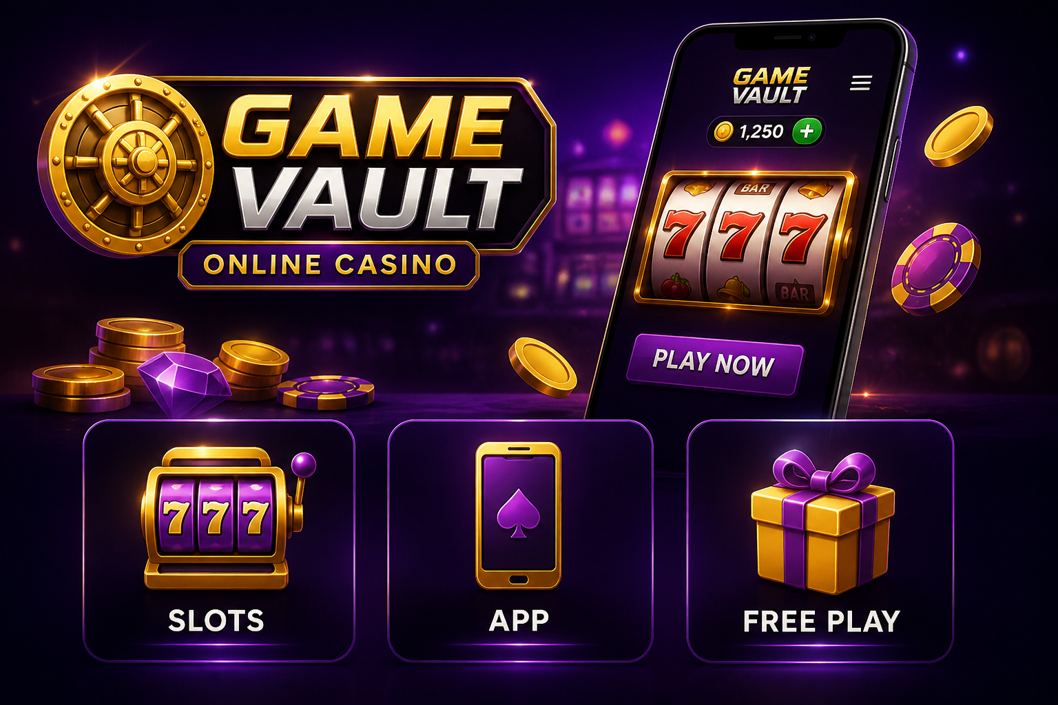 Game Vault Online Casino Overview Slots, App & Free Play